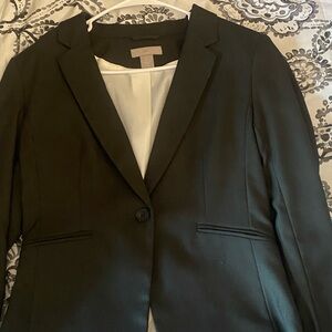 H&M Classic Dark Green Blazer w/ Pants